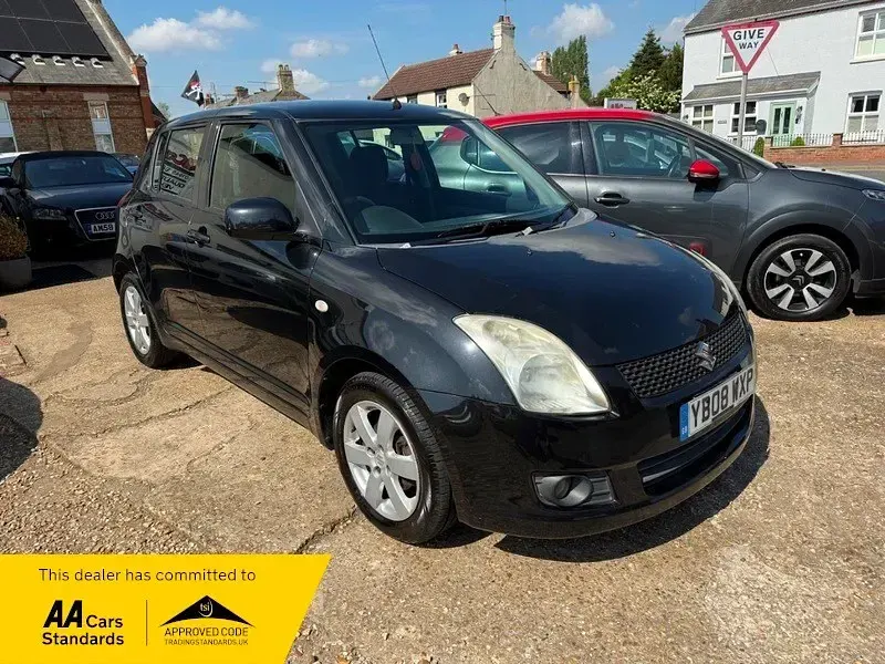 Usado Suzuki Swift GLX 101 HP (74 kW) 2008 Preto Citadino