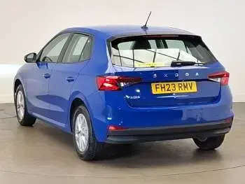 Used Skoda Fabia Comfort 80 HP (58 kW) 2023 Blue Hatchback