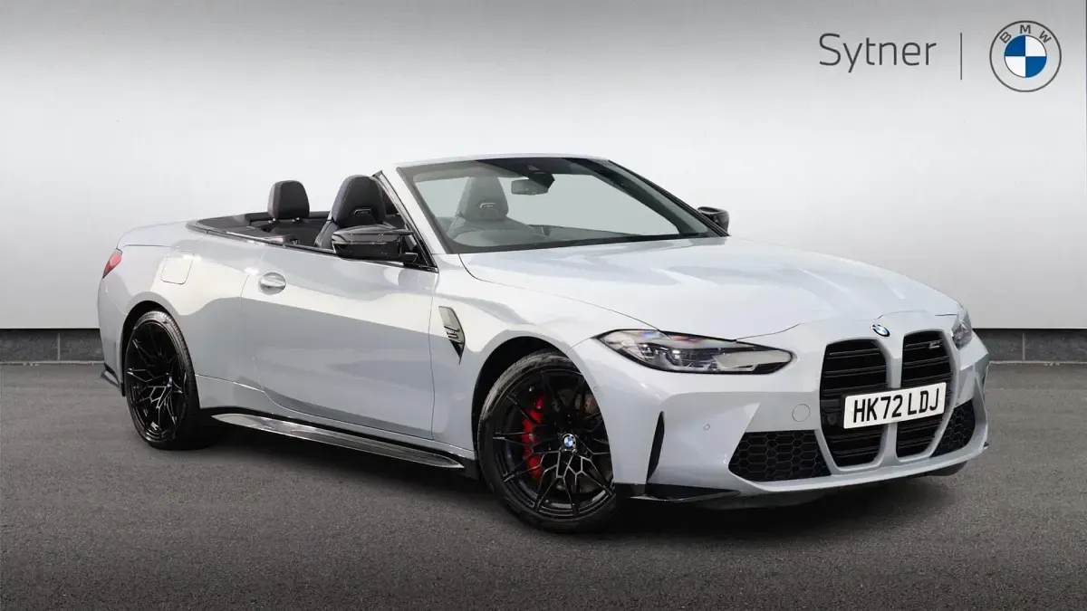 Used BMW M4 Competition Edition 503 HP (369 kW) 2022 Grey Cabriolet