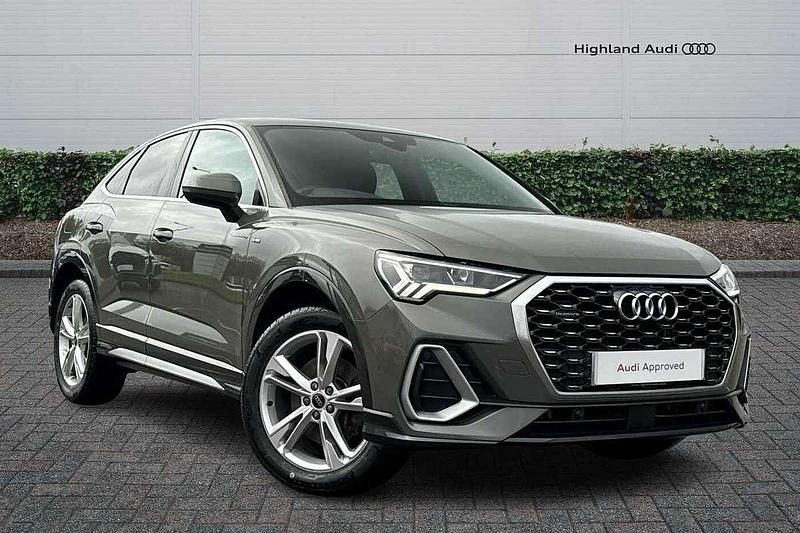 Grey Used 2023 Audi Q3 S-Line SUV | £30,985 (Expensive) - Image 1/4