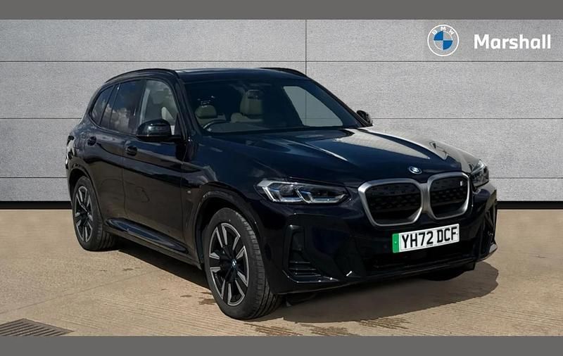 Black Used 2022 BMW iX3 M Sport SUV | £31,578 (A bit pricey) - Image 1/4