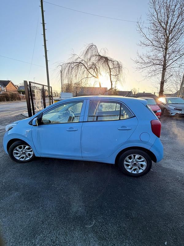 Used Kia Picanto 2017 Blue Hatchback