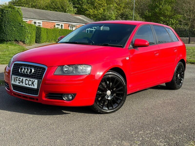 Used Audi A3 Sport 200 HP (147 kW) 2004 Red Hatchback