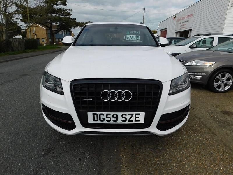 Used Audi Q5 S-Line 240 HP (176 kW) 2009 White SUV