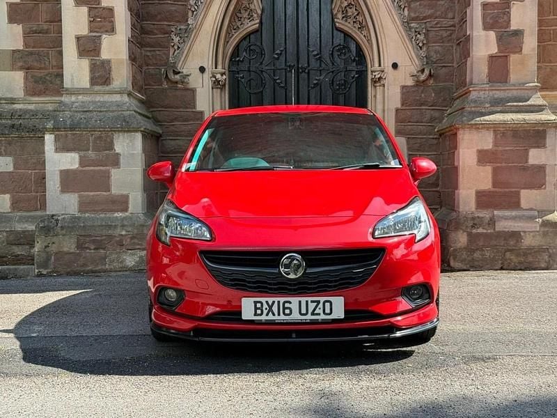 Red Used 2016 Vauxhall Corsa SRi Hatchback | £5,100 (Fair price) - Image 1/4