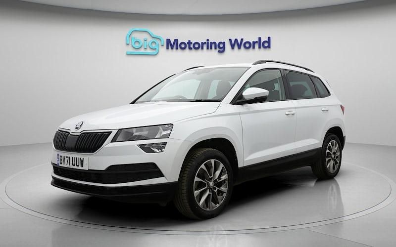 Used Skoda 110 R SE Drive 110 HP (80 kW) 2021 White Estate