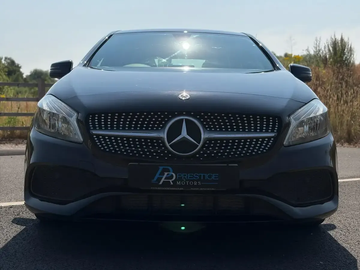 Used Mercedes A180 AMG line 2018 Black Hatchback