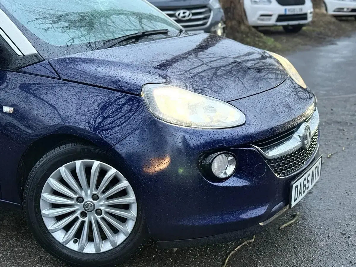 Used Vauxhall Adam Glam 2015 Blue Hatchback