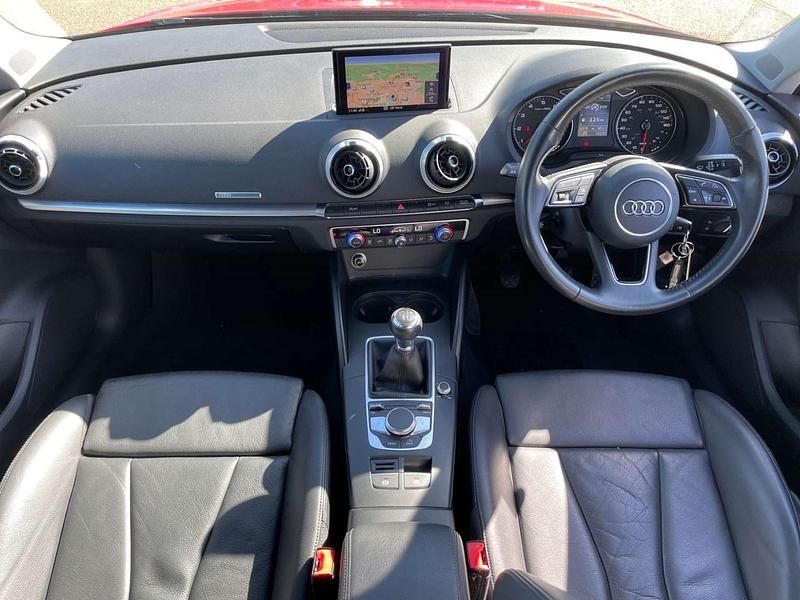 Used Audi A3 Sportback Sport 150 HP (110 kW) 2018 Red Hatchback