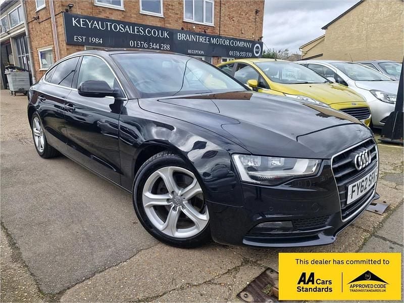 Used Audi A5 Sportback Advanced 143 HP (105 kW) 2012 Black Hatchback