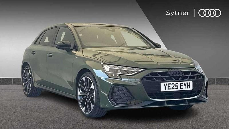 Green New 2025 Audi A3 Black Edition Hatchback | £33,500 (Super price) - Image 1/4