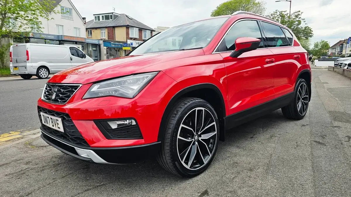 Used Seat Ateca 4Drive 150 HP (110 kW) 2017 Red SUV