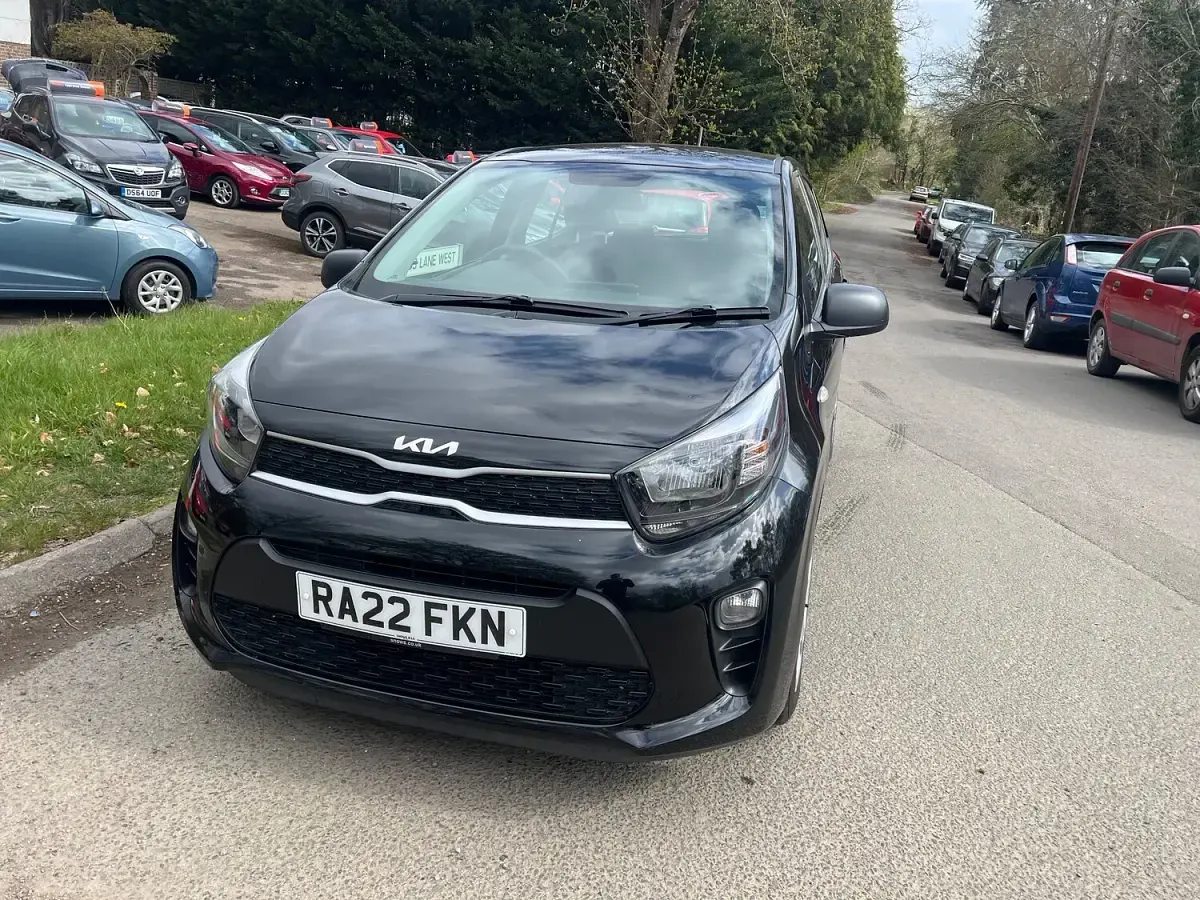 Used Kia Picanto 66 HP (48 kW) 2022 Black Hatchback