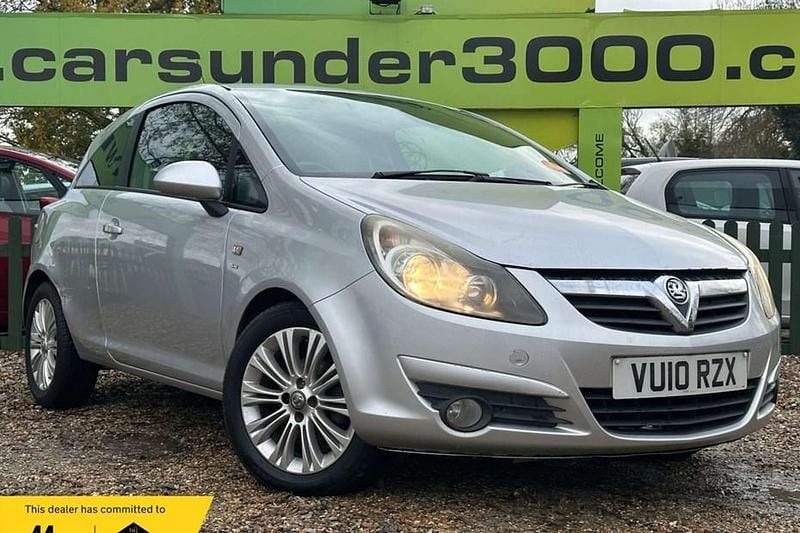 Used Vauxhall Corsa 85 HP (62 kW) 2010 Silver Hatchback