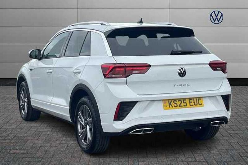 Used VW T-Roc R-line 150 HP (110 kW) 2025 White SUV