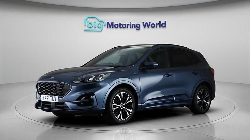 Used Ford Kuga ST-Line X 120 HP (88 kW) 2021 Blue SUV