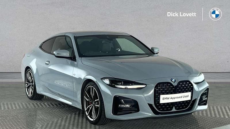 Grey Used 2021 BMW 430 M Sport Coupe | £28,000 (A bit pricey) - Image 1/4