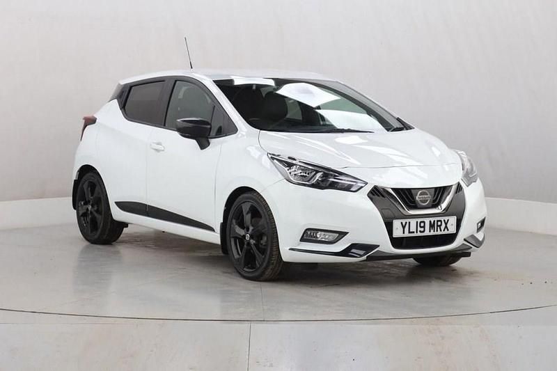 Used Nissan Micra S 100 HP (73 kW) 2019 White Hatchback