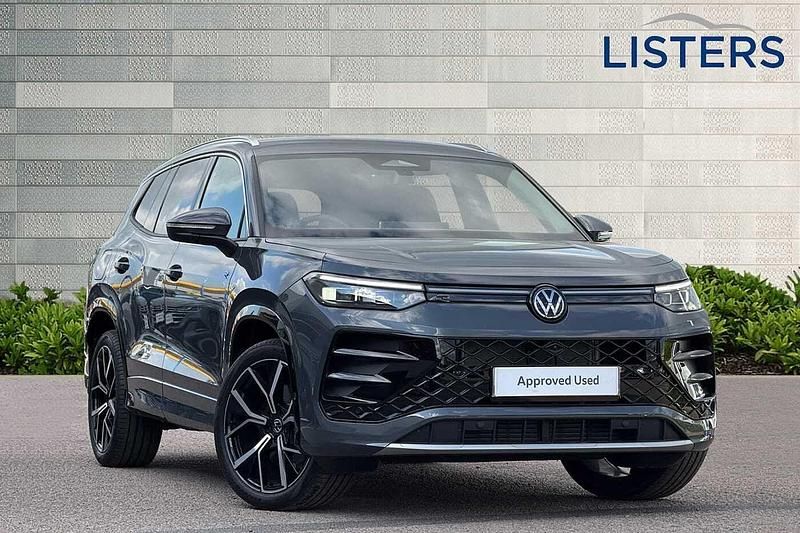 Dolphin grey Used 2025 VW Tayron R-line SUV | £41,000 (A bit pricey) - Image 1/4