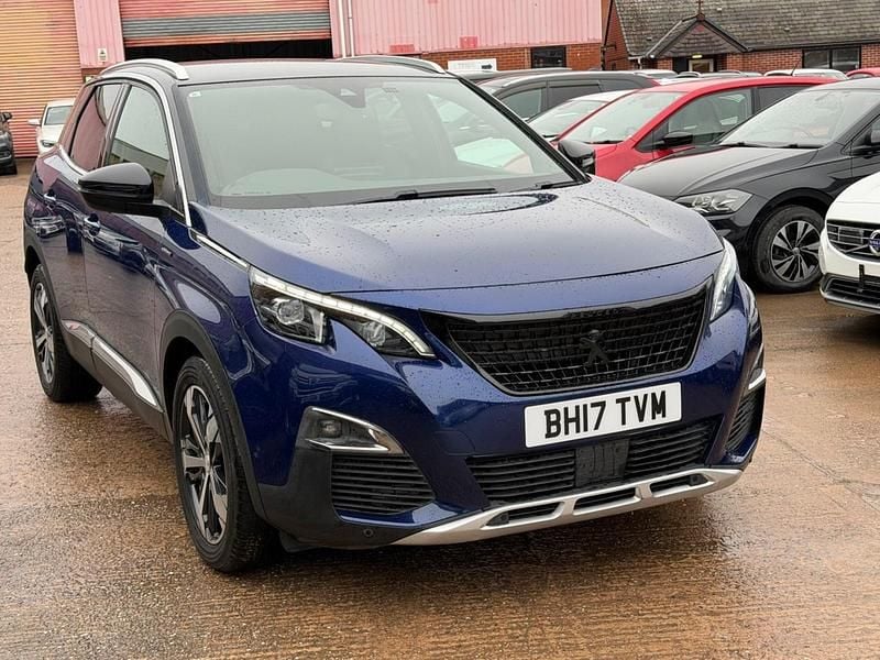 Used Peugeot 3008 GT-line 2017 Blue SUV