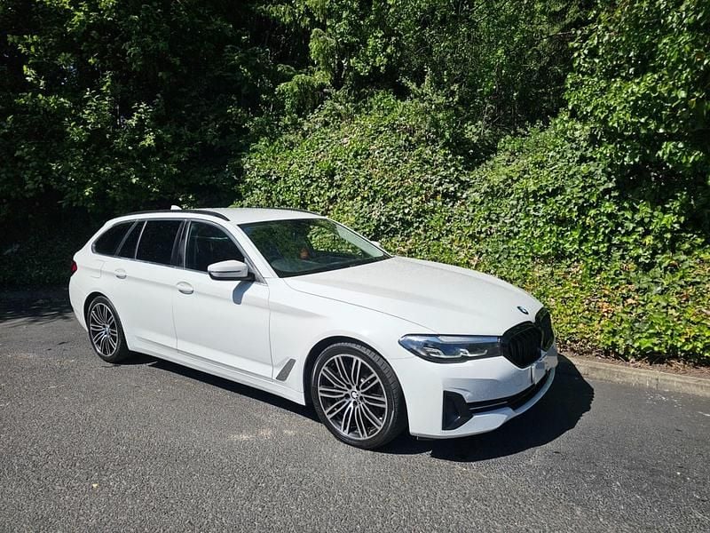 Used BMW 530 2021 White Estate