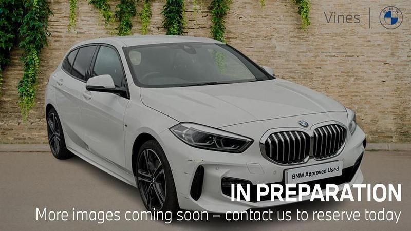 Used BMW 118 M Sport 136 HP (100 kW) 2022 White Hatchback