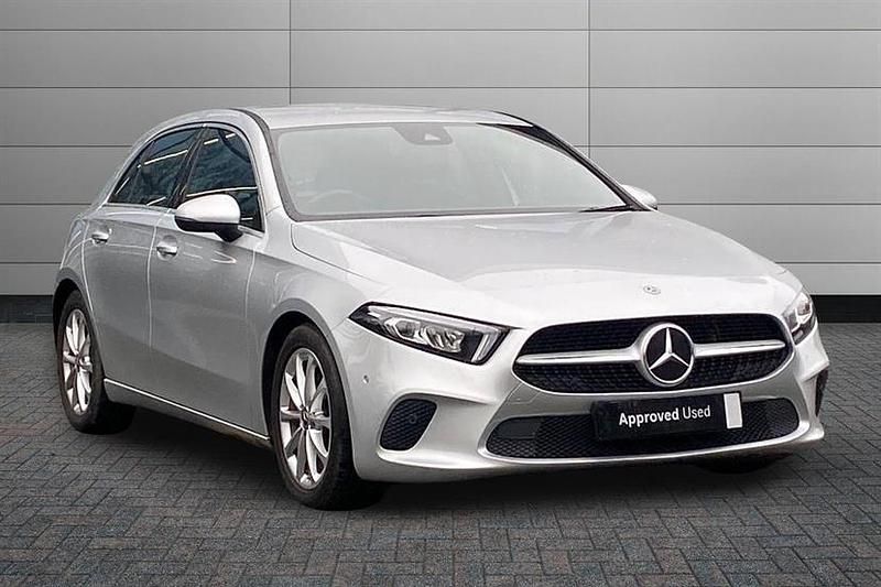 Used Mercedes A200 Executive 150 HP (110 kW) 2020 Iridium silver Hatchback