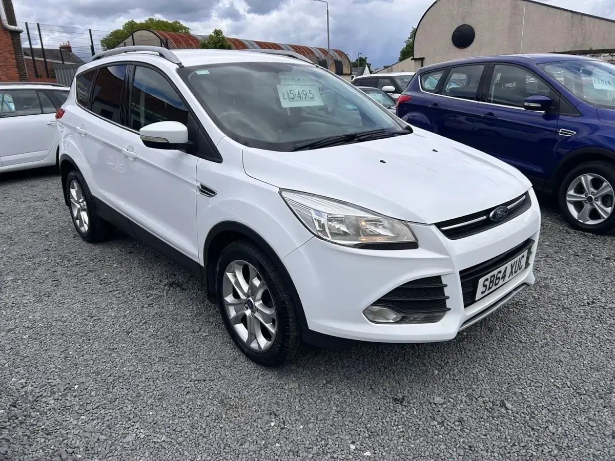 Used Ford Kuga Zetec 150 HP (110 kW) 2014 White SUV