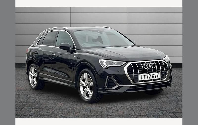 Used Audi Q3 S-Line 150 HP (110 kW) 2022 Black SUV