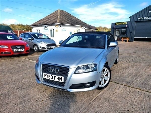 Silver Used 2010 Audi A3 Cabriolet Sport Cabriolet | £2,295 - Image 1/1
