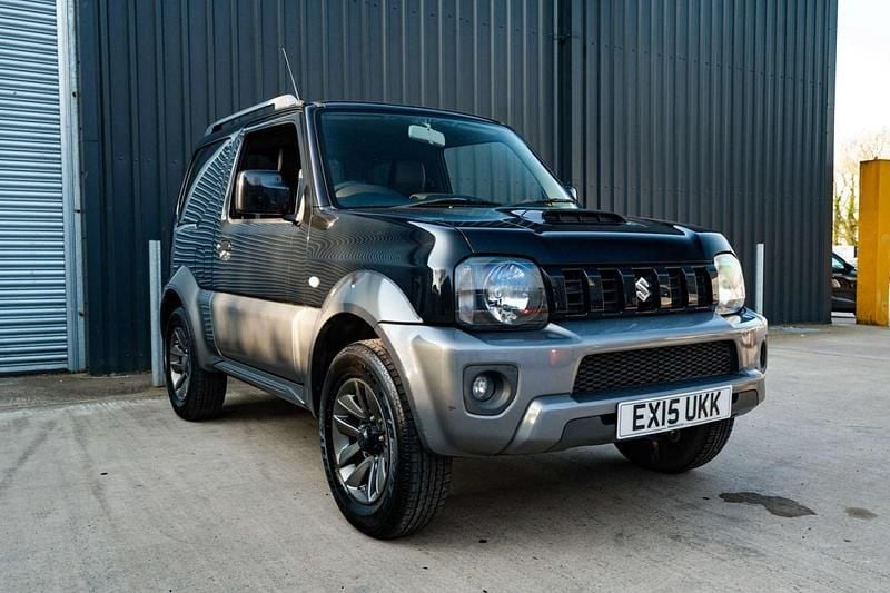 Used Suzuki Jimny SZ4 85 HP (62 kW) 2015 Black and grey SUV