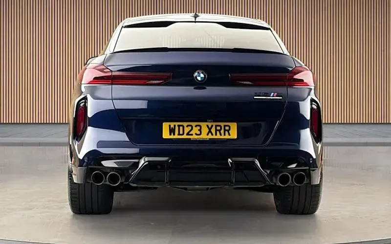 Used BMW X6 M Competition Edition 625 HP (459 kW) 2022 Tanzanite blue SUV