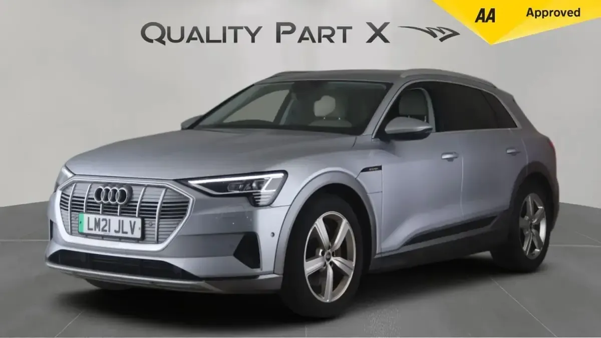 Used Audi e-tron 230 kW (313 HP) 2021 Silver SUV