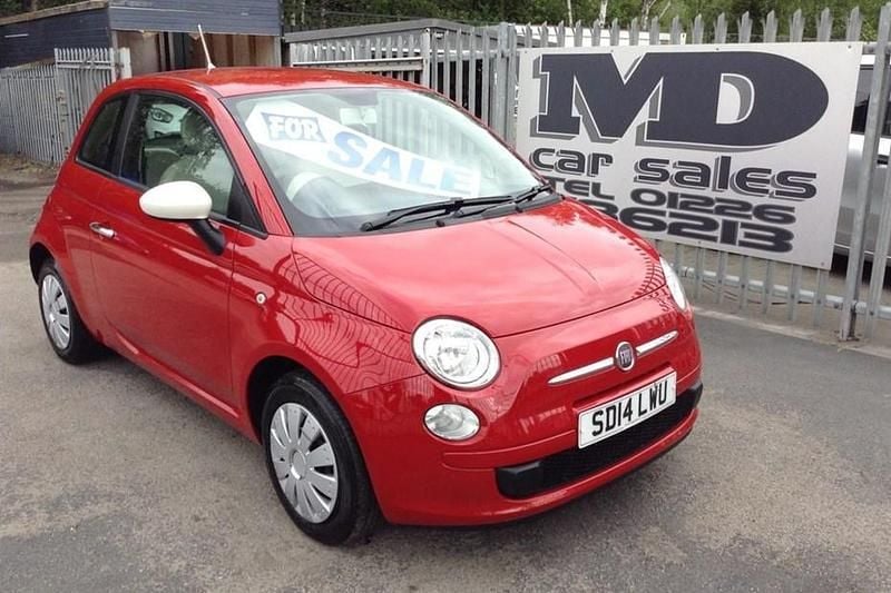 Red Used 2014 Fiat 500 S Hatchback | £3,950 (Good price) - Image 1/1