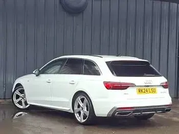 Used Audi A4 S-Line 204 HP (150 kW) 2024 White Estate