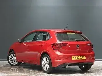 Used VW Polo Style 95 HP (69 kW) 2023 Red Hatchback