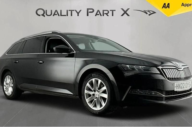 Black Used 2022 Skoda Superb SE Technology Estate | £13,000 (Fair price) - Image 1/1