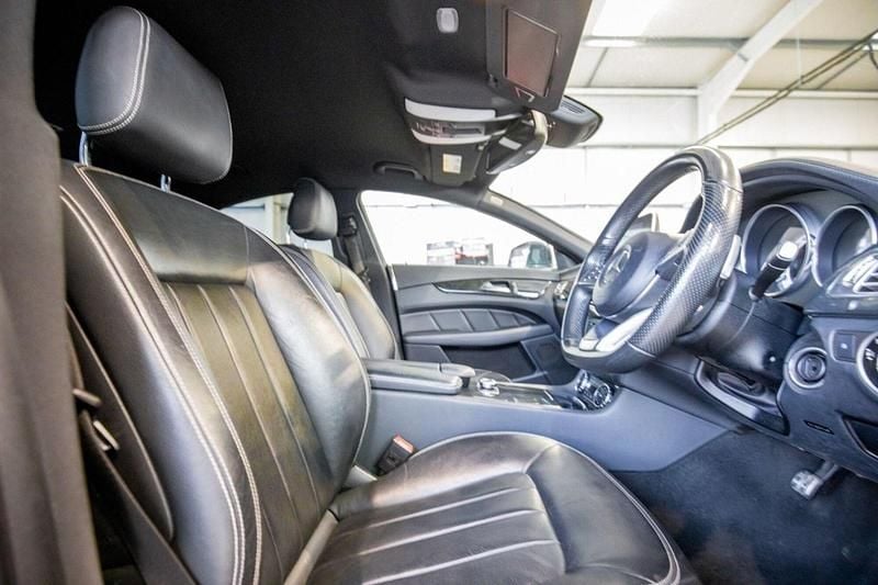 Used Mercedes CLS220 AMG line 177 HP (130 kW) 2016 Grey Coupe