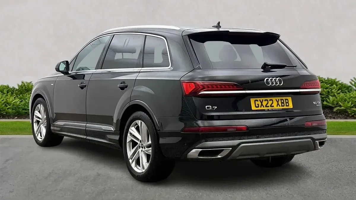 Used Audi Q7 S-Line 286 HP (210 kW) 2022 Black SUV