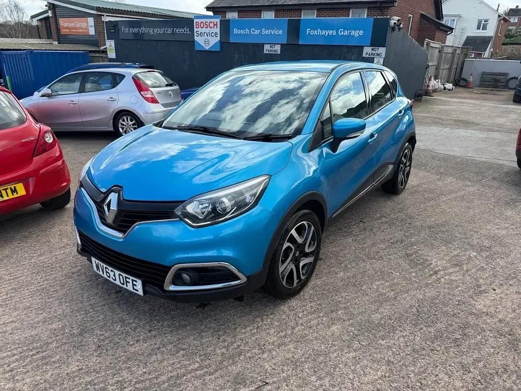 Used Renault Captur Dynamique 90 HP (66 kW) 2013 Blue SUV