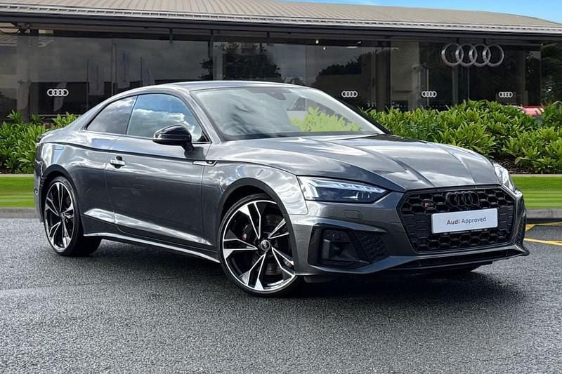 Grey Used 2023 Audi S5 Black Edition Coupe | £37,650 - Image 1/4