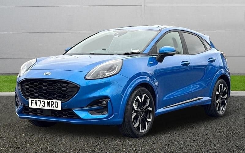 Begagnad Ford Puma ST-Line X 125 HK (91 kW) 2023 Blå SUV