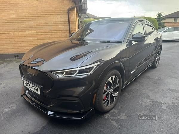 Grey Used 2022 Ford Mustang Mach-E Extended Range SUV | £29,995 (Expensive) - Image 1/4