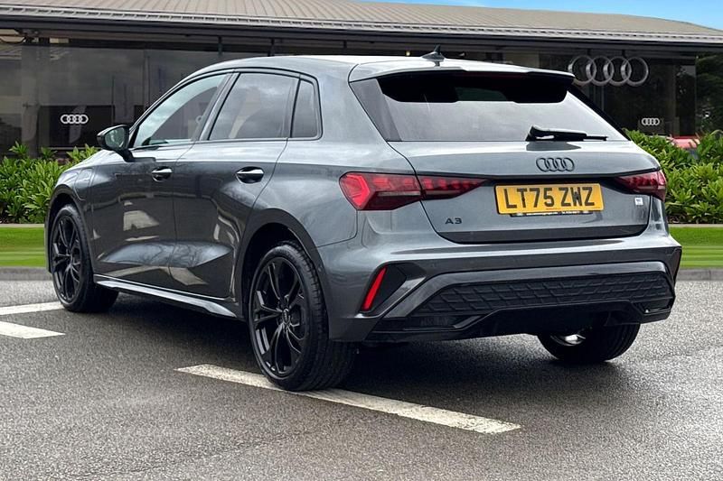 New Audi A3 e-tron Black Edition 204 HP (150 kW) 2025 Grey Hatchback