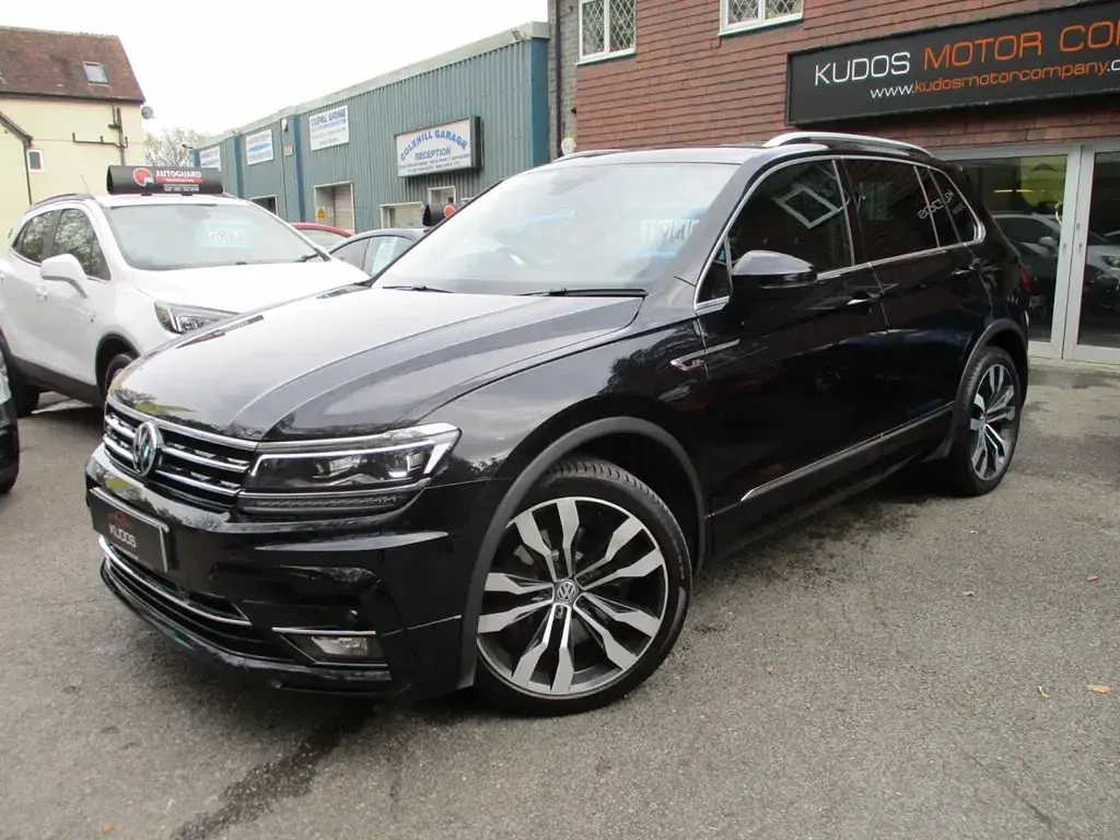 Used VW Tiguan R-line 190 HP (139 kW) 2018 Black SUV