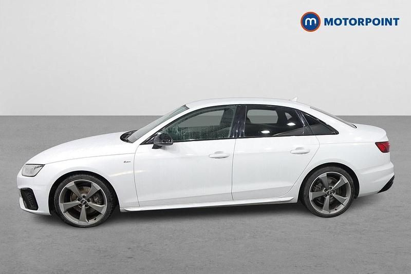 Used Audi A4 Black Edition 150 HP (110 kW) 2020 White Sedan