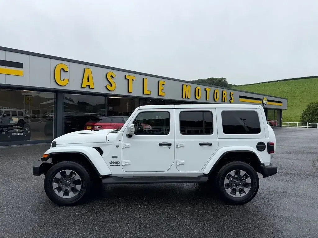 Used Jeep Wrangler Overland 2023 White SUV