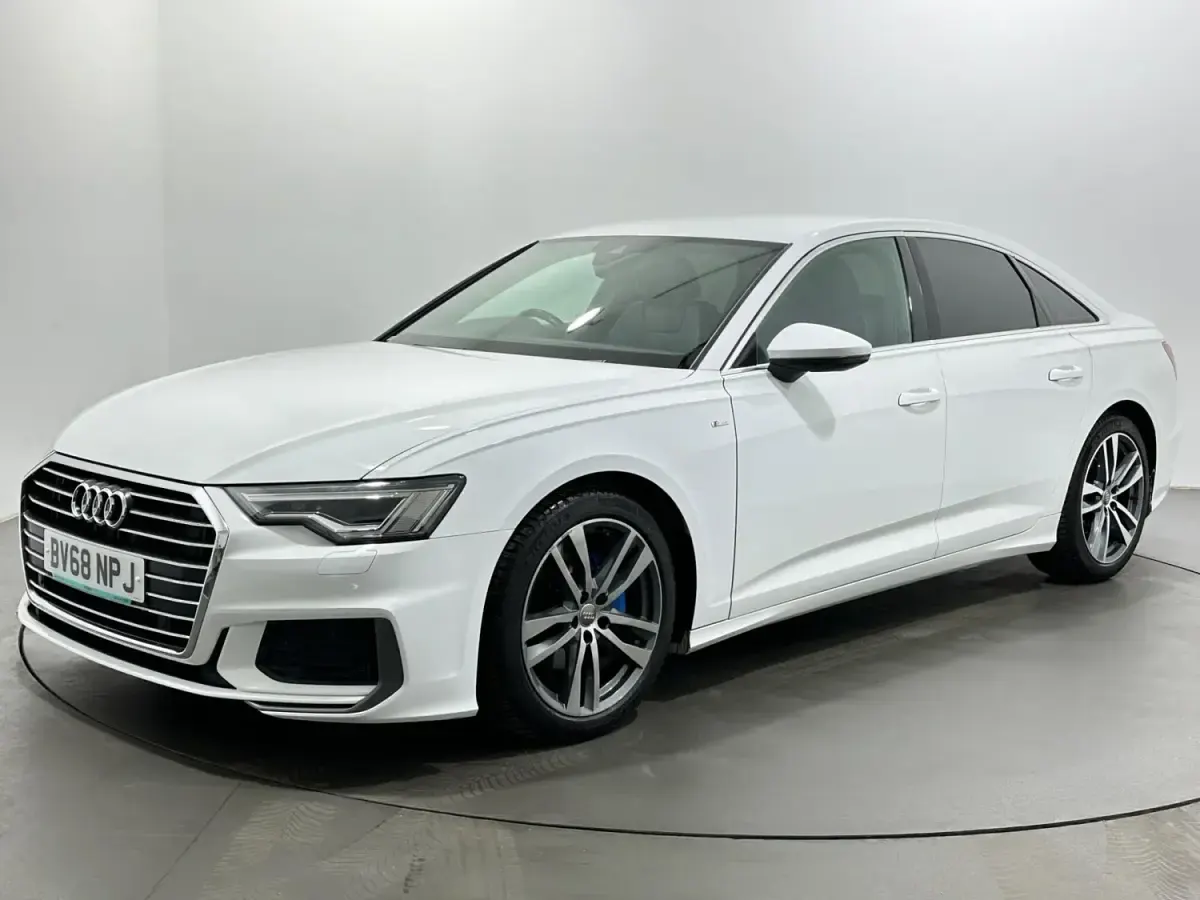 Usado Audi A6 S-Line 204 CV (150 kW) 2019 Blanco Berlina