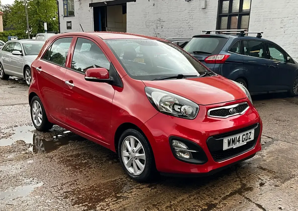 Used Kia Picanto 2014 Red Hatchback