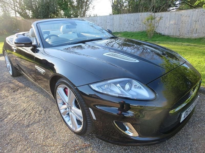 Used Jaguar XK Supercharged 2012 Black Cabriolet